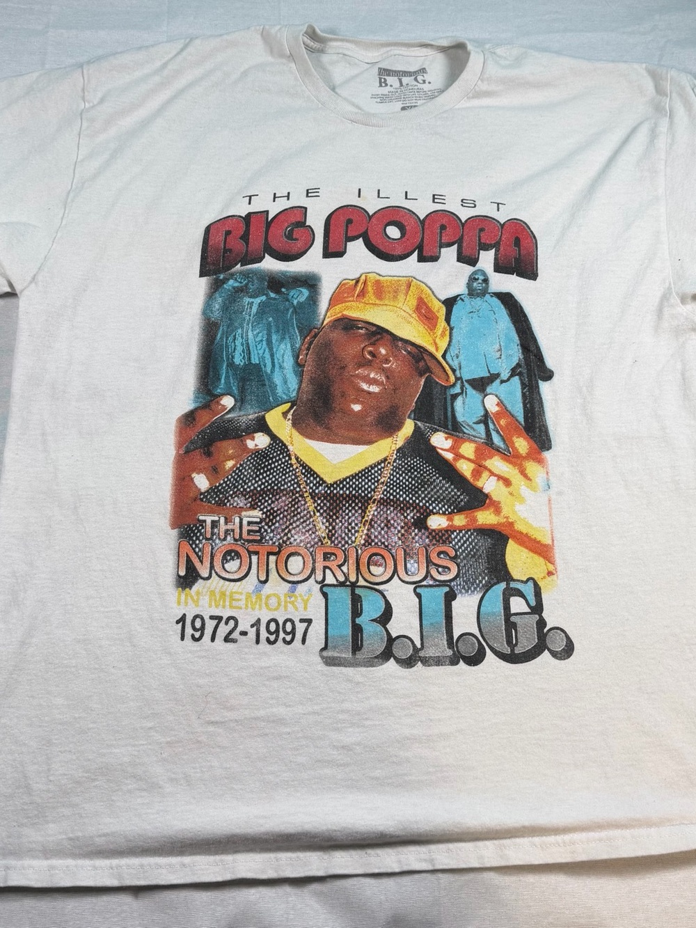 Official The Notorious B.I.G. "The Illest Big Poppa" Tribute Graphic Tee